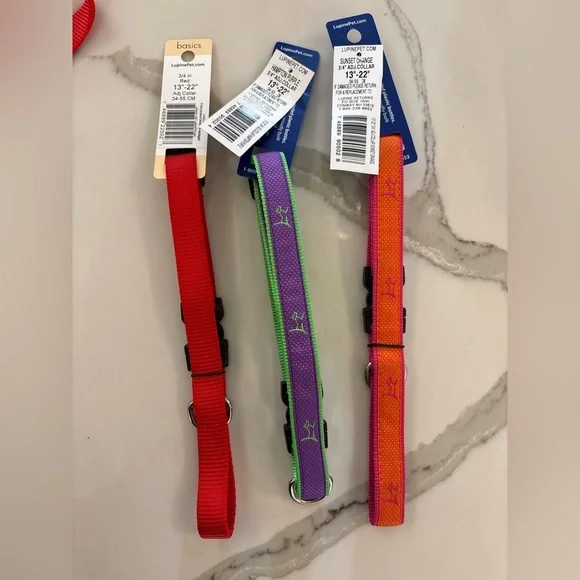 Lupine Basics Dog Collar Set - Picture 2 of 2